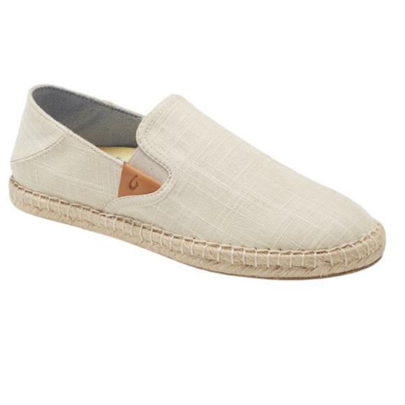 OluKai - Kaula Pa'a Kapa Convertible Espadrille Flat Sneakers Sz 7.5 - Picture 1 of 11
